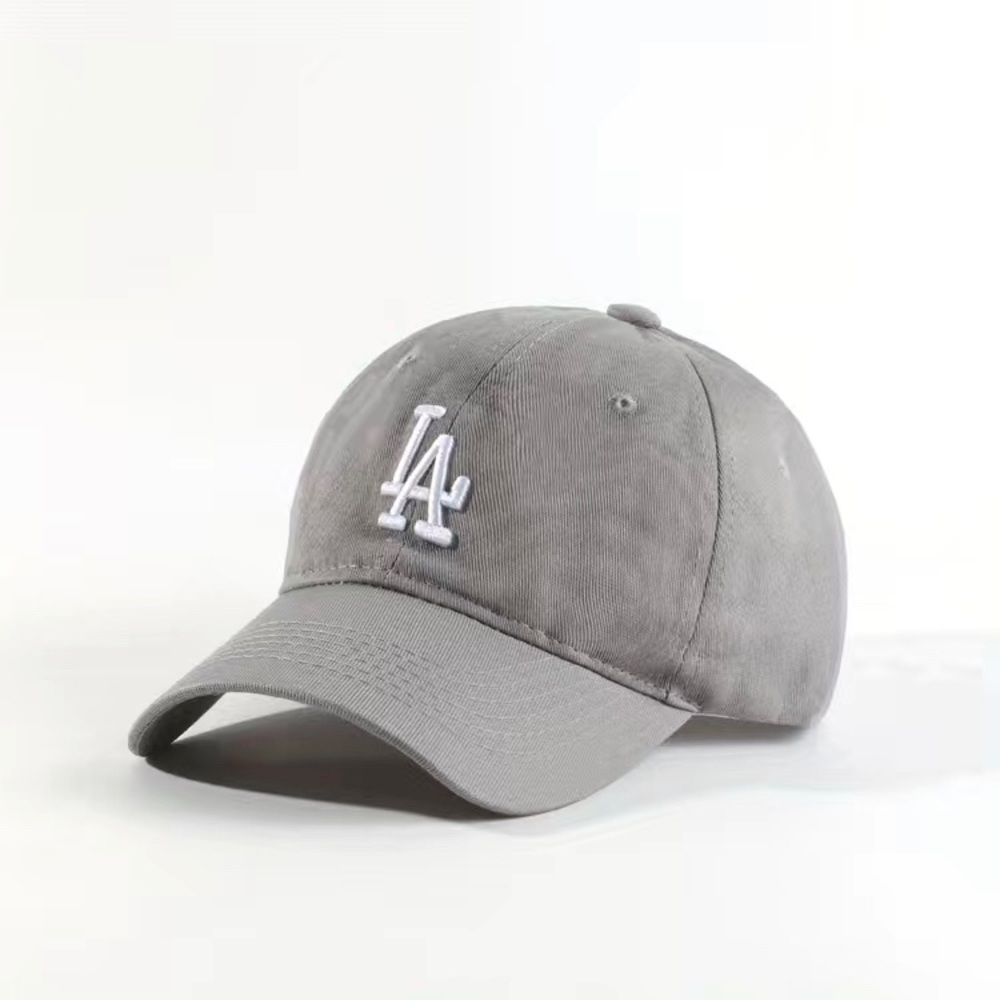 LA Los Angeles City of Angels Gray Baseball Cap Unisex Hat Adjustable Size NEW